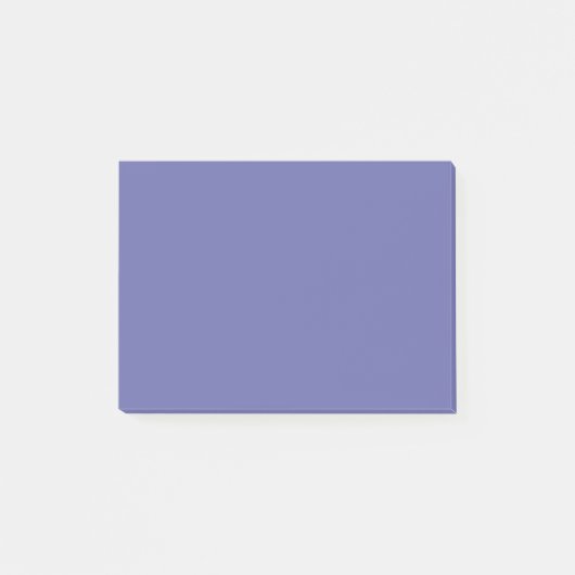Periwinkle Solid Color Post-it® Notes (Voorkant)