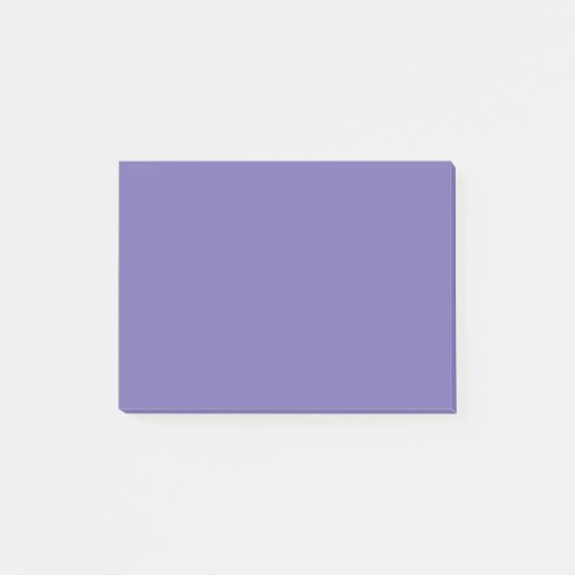 Periwinkle Solid Color Post-it® Notes (Voorkant)