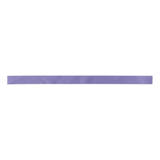 Periwinkle Solid Color Satijnen Lint (Voorkant)