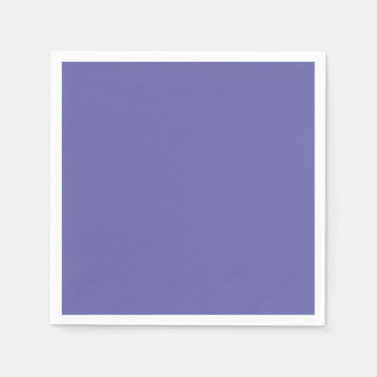 Periwinkle Solid Color Servet (Voorkant)