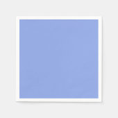Periwinkle Solid Color Servetten (Voorkant)