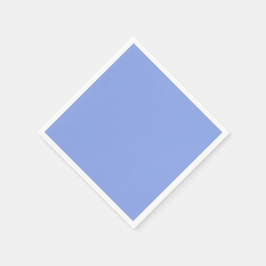 Periwinkle Solid Color Servetten (Hoek)