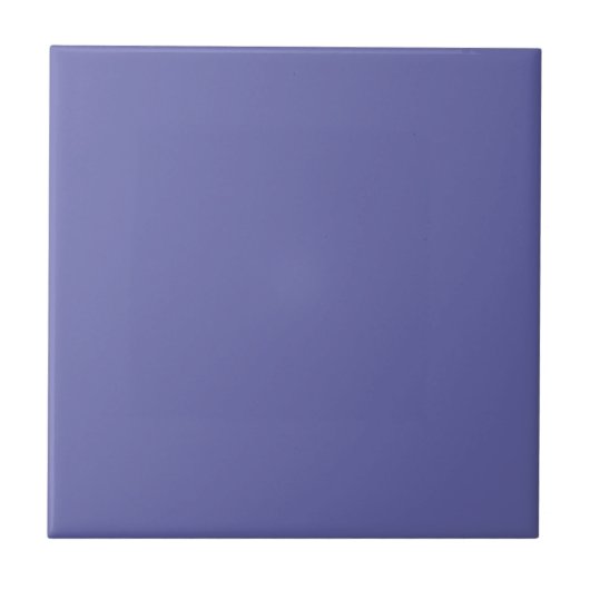 Periwinkle Solid Color Tegeltje (Voorkant)