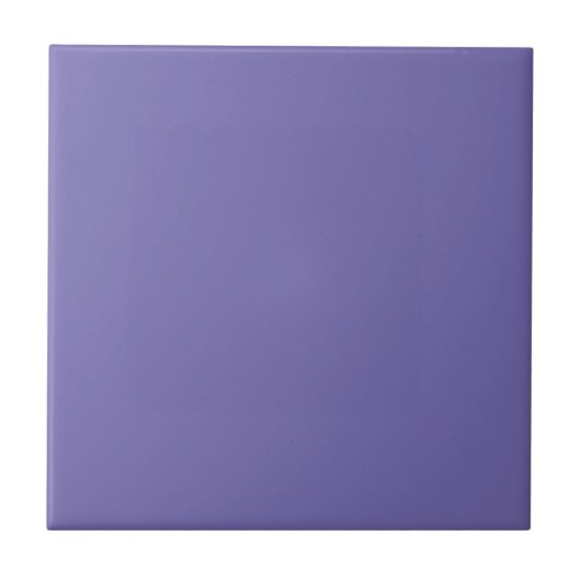 Periwinkle Solid Color Tegeltje (Voorkant)