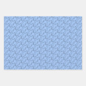 Periwinkle Squirrel Chic Wrapping Paper (Voorkant)