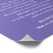 Periwinkle tot we weer een herdenkingsnaam hebben poster (Hoek)