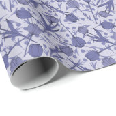 Periwinkle tuliembloem cadeaupapier (Rol Hoek)