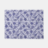 Periwinkle tuliembloem deurmat (Voorkant)