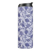 Periwinkle tuliembloem thermosbeker (Gedraaid links)