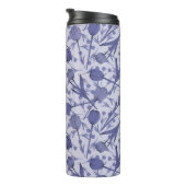 Periwinkle tuliembloem thermosbeker (Geroteerd rechts)