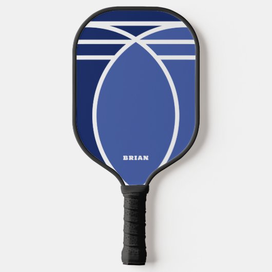 Periwinkle Two Tone Pickleball Paddle (Achterkant)