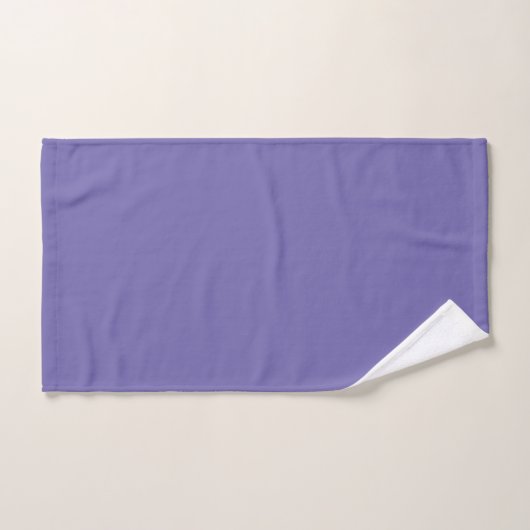 Periwinkle: vaste, uniforme kleur bad handdoek (Handdoek)