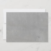 Periwinkle Wedding Invitations Kaart (Achterkant)