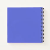 Periwinkle White Lavender Wildbloemen Guestbook Notitieboek (Achterkant)