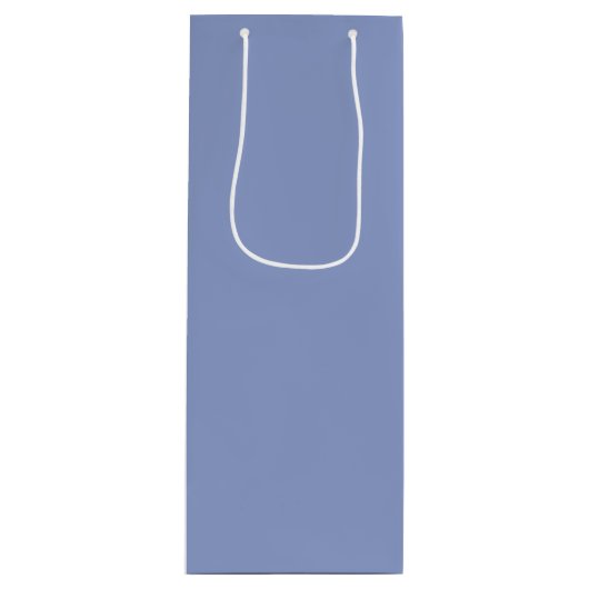 Periwinkle Wijn Cadeautas (Voorkant)