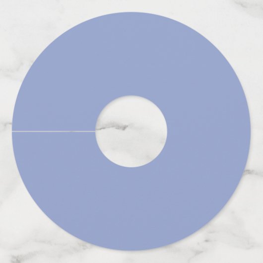 Periwinkle Wijnglaslabel (Voorkant)