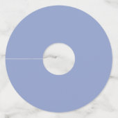 Periwinkle Wijnglaslabel (Achterkant)