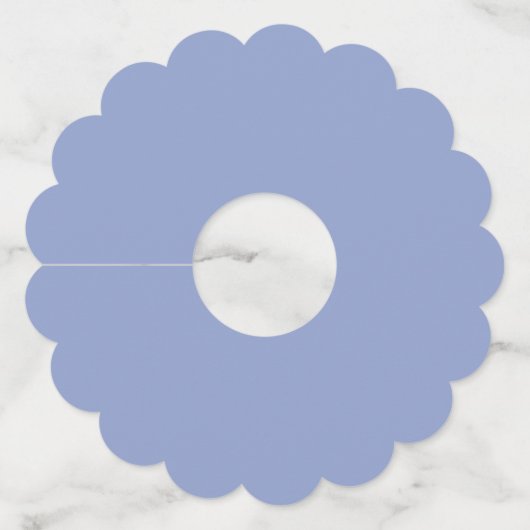 Periwinkle Wijnglaslabel (Voorkant)