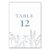 Periwinkle Wilde Kaart van de Lijst van de Bloem A (Voorkant)