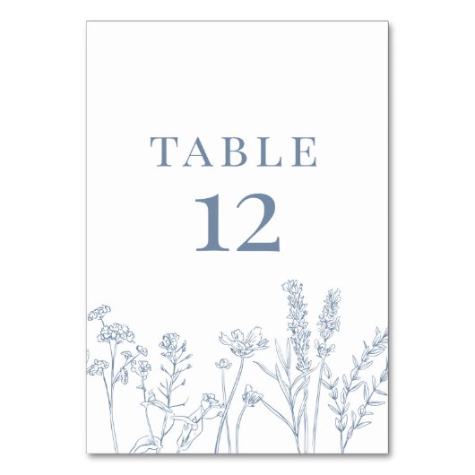 Periwinkle Wilde Kaart van de Lijst van de Bloem A (Voorkant)