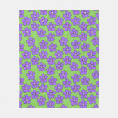 Periwinkles Fleece Deken (Voorkant)