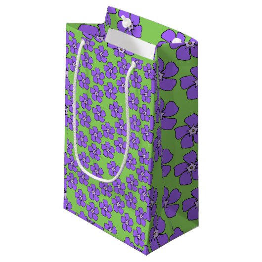 Periwinkles Klein Cadeauzakje (Voorkant Gekanteld)
