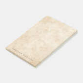 perkament antiek oud papier rustige naam post-it® notes (Schuin)