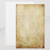  perkament briefpapier (Voorkant / Achterkant)