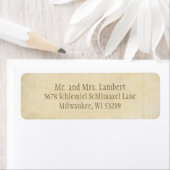 Perkament  etiket (Insitu)