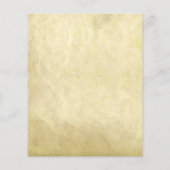 perkament Gedrukte Naam Trouwplaats Kaart (Achterkant)