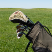  Perkament Liefdesbrief met Bloemen (1) Golfheadcover (Insitu)