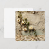 Perkament Liefdesbrief met Bloemen (3) (Voorkant / Achterkant)