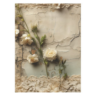  Perkament Liefdesbrief met Bloemen (3) Tafelkleed
