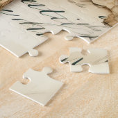  Perkament Liefdesbrief met Bloemen (4) Legpuzzel (Zijkant)