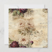 Perkament Liefdesbrief met Bloemen (7) (Voorkant)