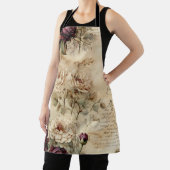  Perkament Liefdesbrief met Bloemen (7) Schort (Insitu)