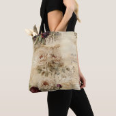  Perkament Liefdesbrief met Bloemen (7) Tote Bag (Dichtbij)