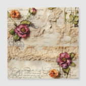  Perkament Liefdesbrief met Bloemen (8) (Voorkant)