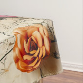  Perkament Liefdesbrief met Bloemen (8) Tafelkleed (Voorbeeld)