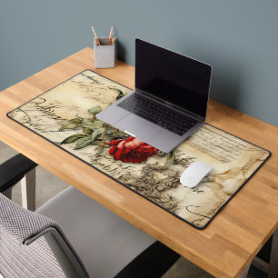  Perkament Liefdesbrief met Bloemen (9) Bureaumat