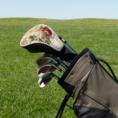  Perkament Liefdesbrief met Bloemen (9) Golfheadcover (Insitu)