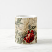  Perkament Liefdesbrief met Bloemen (9) Koffiemok (Center)