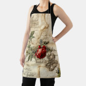  Perkament Liefdesbrief met Bloemen (9) Schort (Insitu)