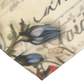  Perkament Liefdesbrief met Bloemen (9) Tafelkleed (Gekanteld)