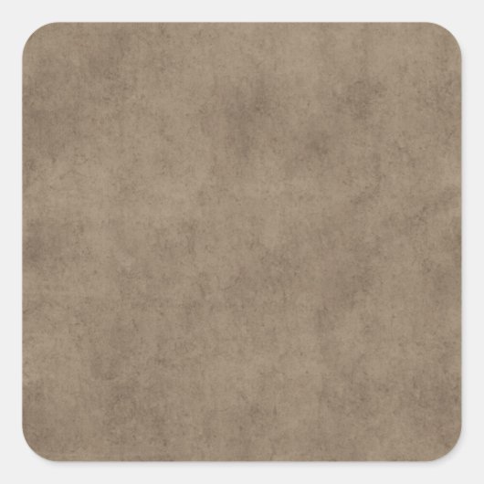 perkament of achtergrond papier Gepersonaliseerd Vierkante Sticker (Voorkant)
