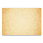 Perkament Patroon Ontwerp Wedding Place Cards Kaart (Achterkant)