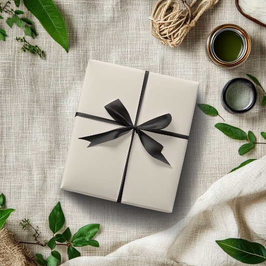 Perkament Witte Stevige Kleur | Klassiek | Elegant Cadeaupapier