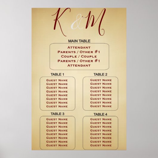 perkamentachtig Antiek zitvlak Poster (Voorkant)