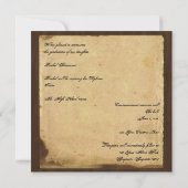  perkamentfotopapier Afstuderen Kaart (Achterkant)