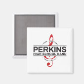 Perkins Band Logo Magneet (Voorkant / Achterkant)